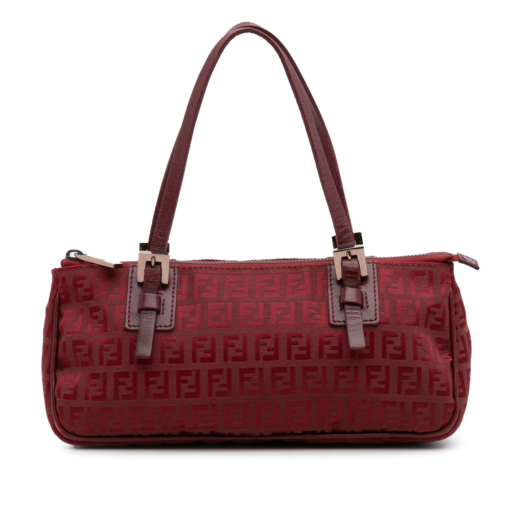 Pre-Loved Fendi Zucchino Canvas Handbag